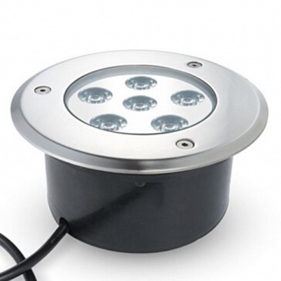 PRO СВЕТ LED светильник грунт/бетон 6*1W-24V-GR