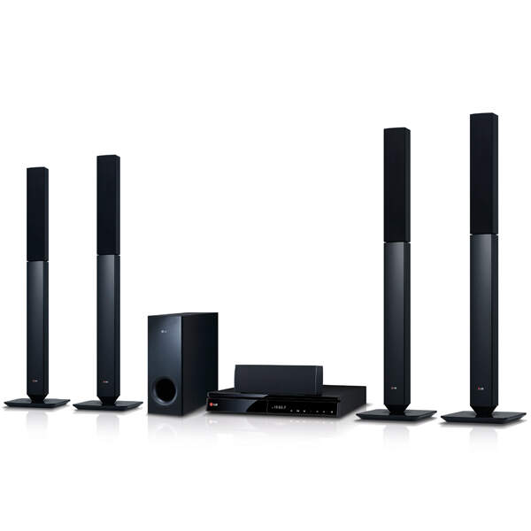 LG DH6530TK, Домашний кинотеатр DVD с караоке и возможностью крепления на стену