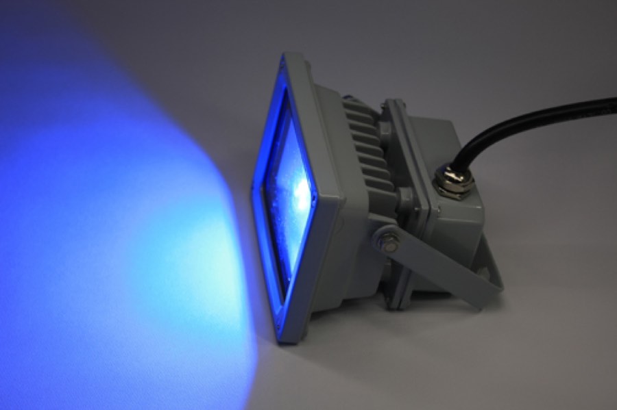 Flesineon G-DТ120-29-B new LED прожектор синий,1LED-20W,220V