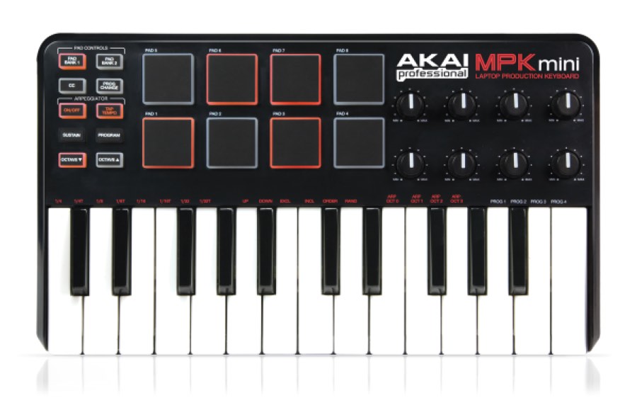 AKAI PRO MPK MINI миди клавиатура