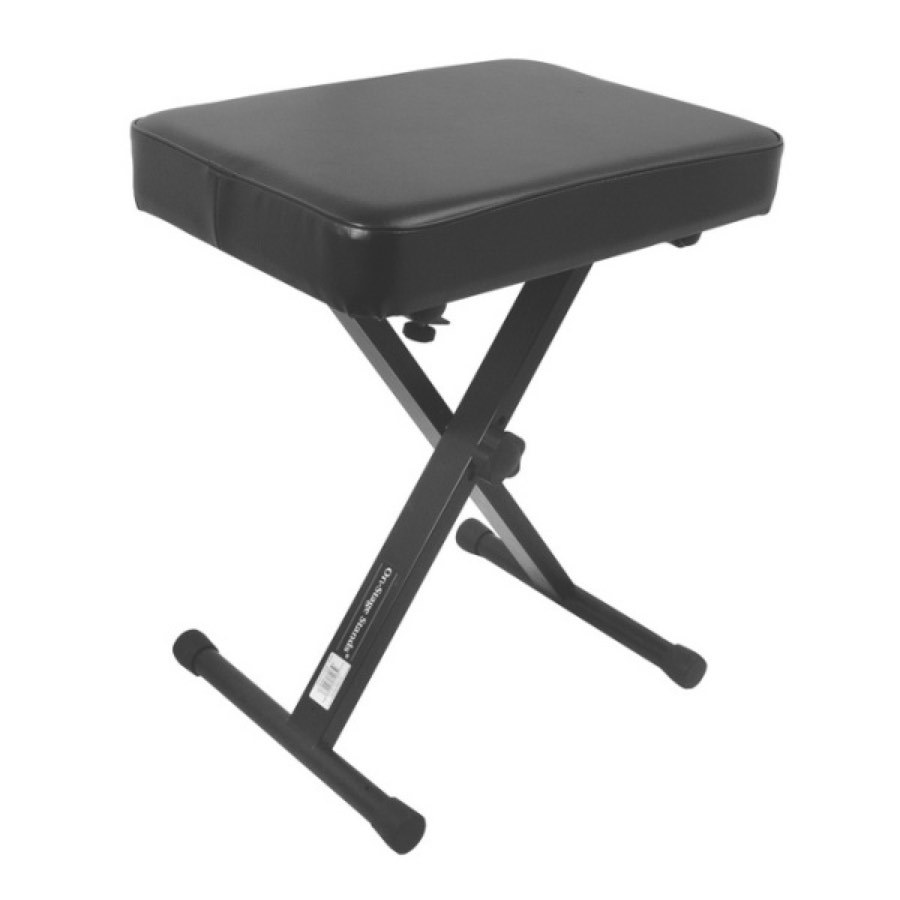 OnStage KT7800 - скамейка, три позиции, сиденье 2", черный винил