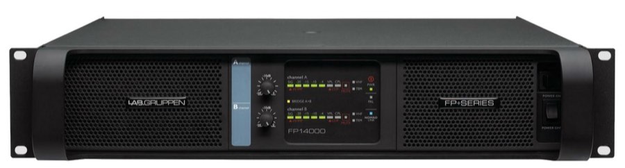 Lab.gruppen fP9000/BP усилитель 2-канальный. Мощность (на канал): 4500Вт•2Ω, 3000Вт•4Ω, 1600Вт•8Ω,