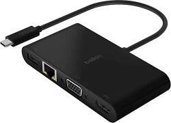 Belkin Адаптер Multimedia + Charge USB-C 4 в 1