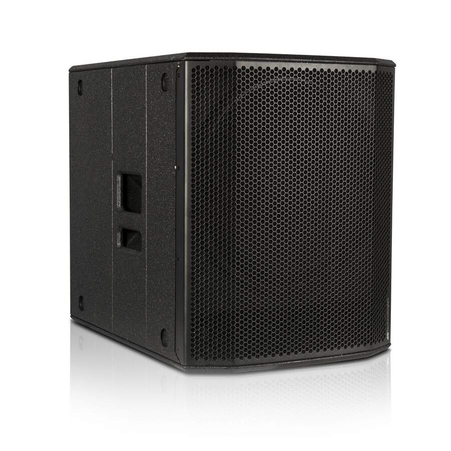 dB Technologies SUB615 активный сабвуфер "bass-reflex", 1200 Вт, 131 дБ, 42-124 Гц, 15"