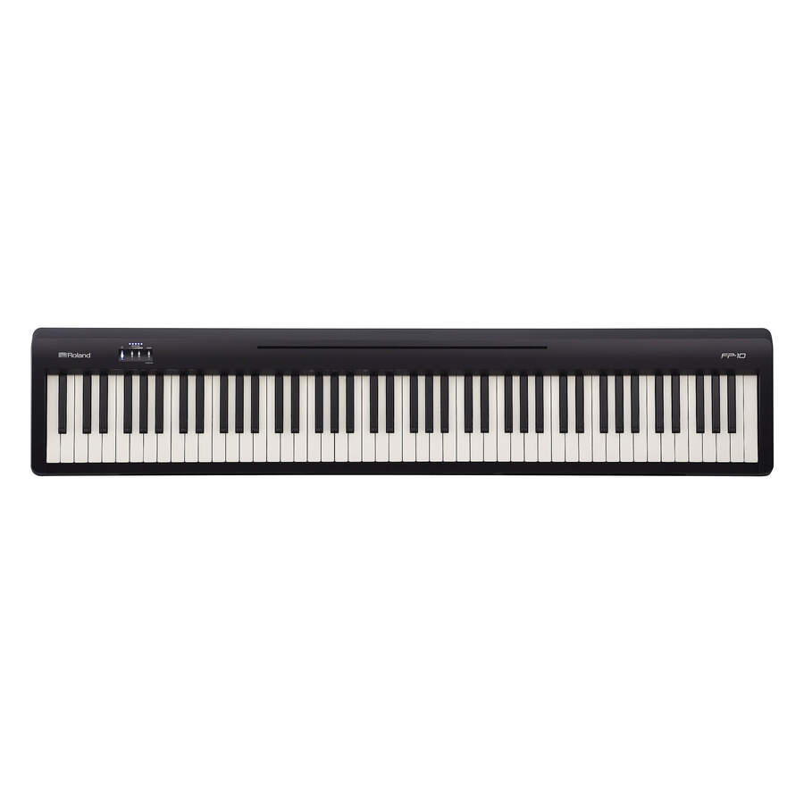 Roland FP-10-BK цифровое фортепиано, 88 кл. PHA-4 Standard, 17 тембров, 96 полифония, (цвет чёрный)