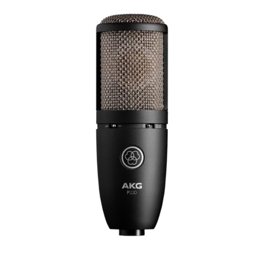 AKG P220 микрофон конденс. 20-20000Гц, 145дБ, -10дБ, НЧ фильтр 12дБ/ октава