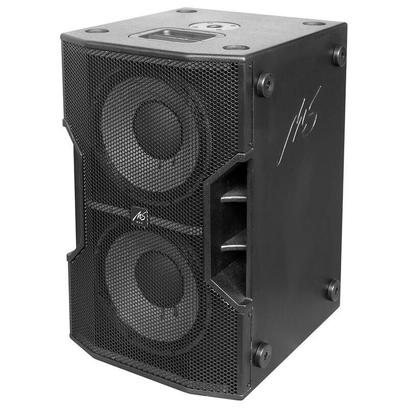 MS-MAX T212Ba Активный сабвуфер 2x12", 2000Вт,31.5-150Гц