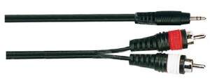 Soundking BB413 5FT мини джек- 2 RCA 1.5м.