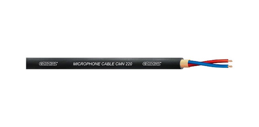 Cordial CMN 220 микрофонный кабель 5,8 мм, черный 