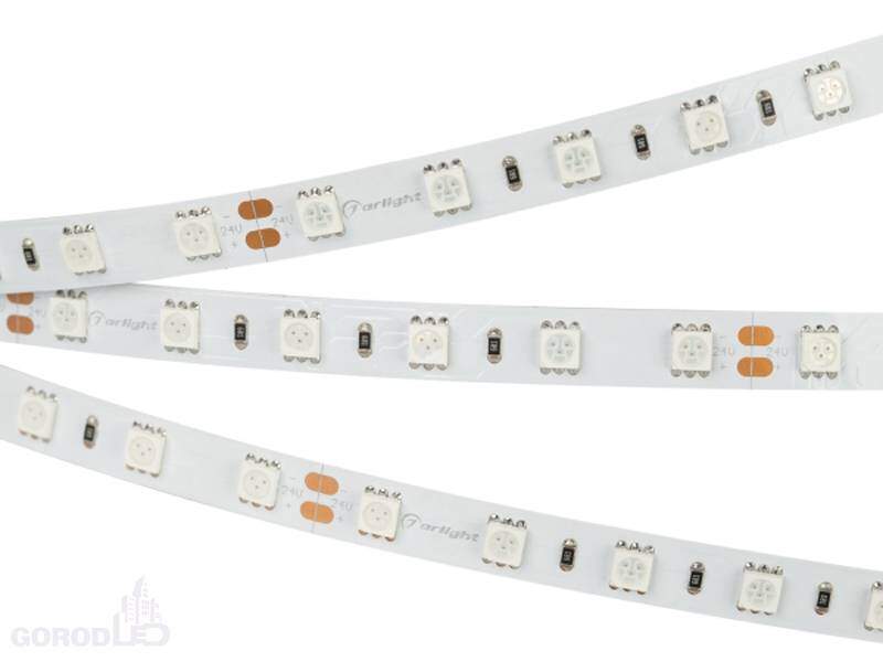 ARLIGHT Светодиодная лента RT-B60-10mm (14.4 W/m, IP20, 5060, 5m)
