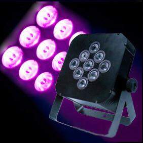 WINGO WG-G3039 LED tri-color mini par
