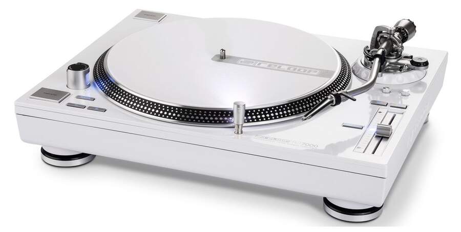 RELOOP RP-7000 LTD DJ-проигрыв. винила, Direct drive, 1,6/4,5 кг/ cм, 33 1/3,45,78 RPM, +-8/16/50%Pi