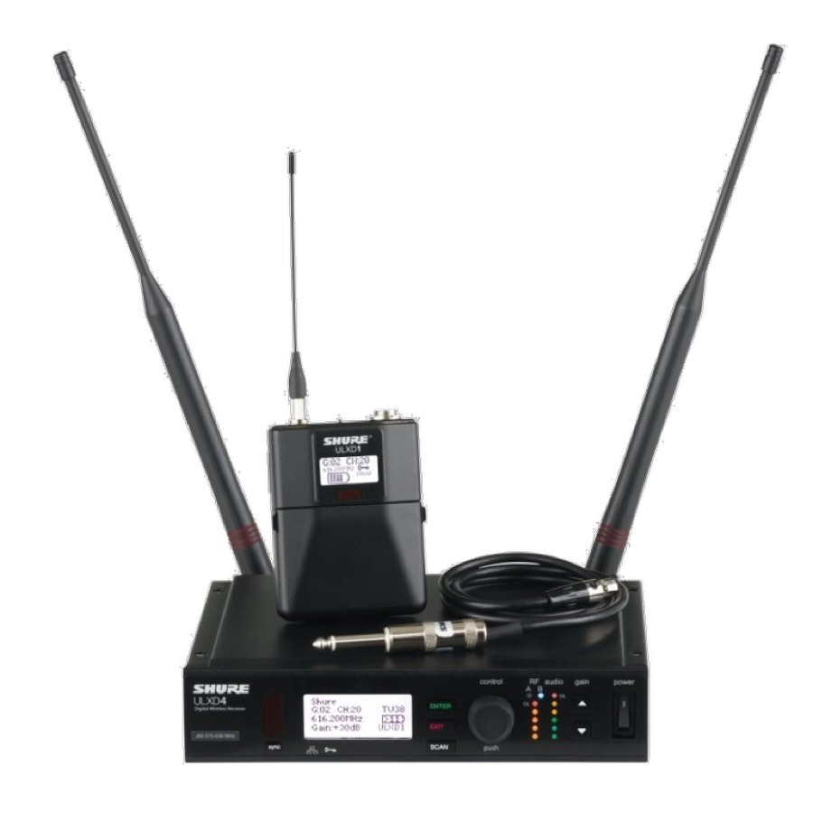 SHURE ULXD14E K51 606 - 670 MHz цифровая инструментальная радиосистема с портативным передатчиком UL