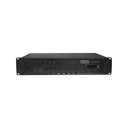 ZTX audio QG-7500AT трансляционный микшер-усилитель 500W