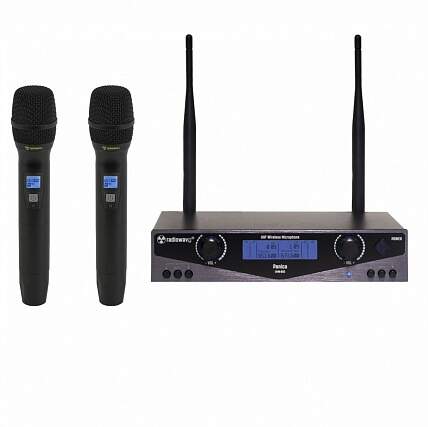 Радиосистема с двумя ручными микрофонами Forte Professional SG-22