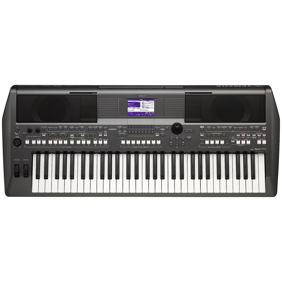 Yamaha PSR S670 - синтезатор с автоак. 61кл/128гол. полиф/2х15Вт/896тембр/230стил/USB/c БП