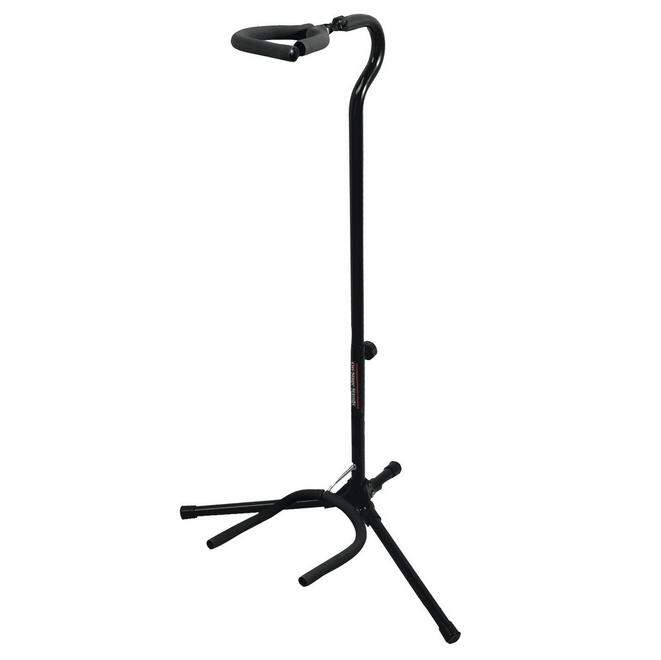 ONSTAGE GS7153B-B - стойка для гитары с верхним держат.грифа,съемным нижним держателем,черная
