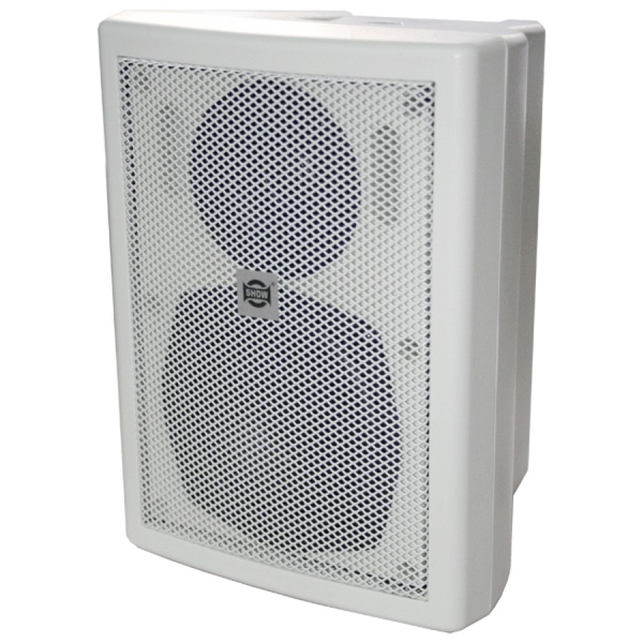 Show CSB50/CV-WH - 2х пол. АС 70/100В/8Om, 30 Вт RMS, 86 дБ, динамик 4", 80Hz-20kHz
