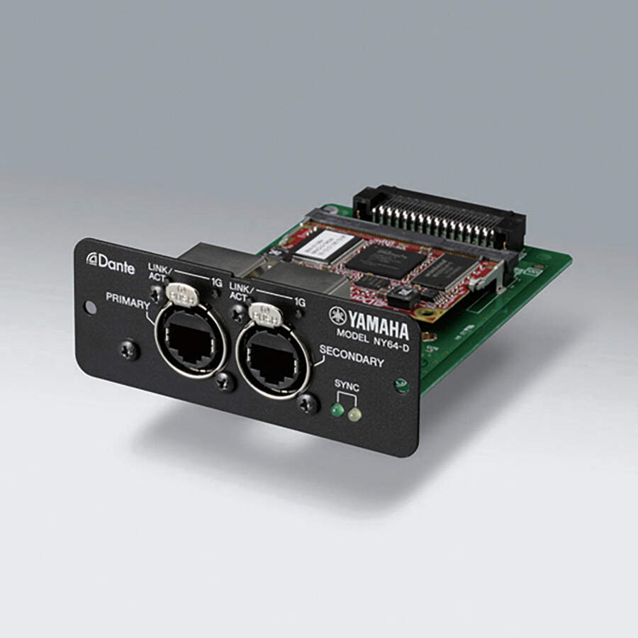 Yamaha NY64-D - Dante I/O Expansion Card