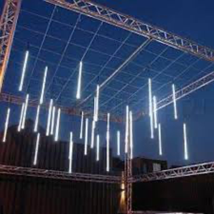 Flesineon LED-PLM-SNOW-480-0.5M-10-12 Тающие сосульки 10 белых сосулек 50 см
