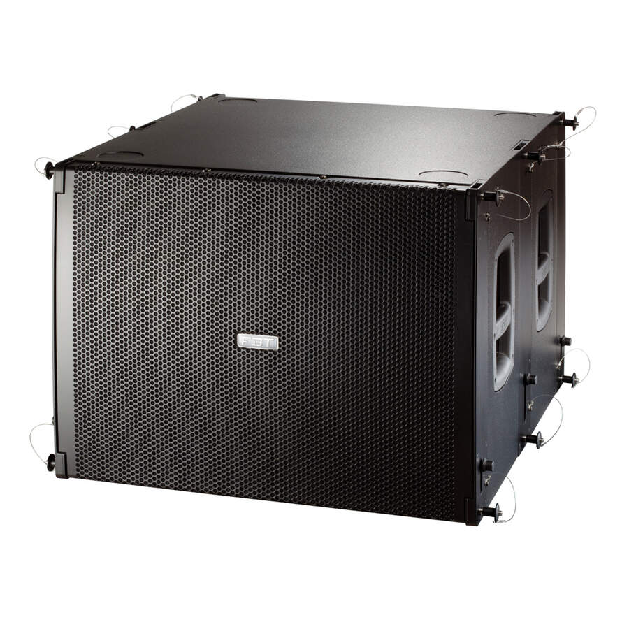 FBT MUSE 118FSAм - активный банпасс сабвуфер, 1200 Вт RMS, 33-100Гц, 135 дБ