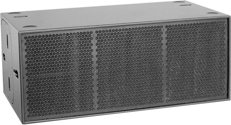 Turbosound TSW-218 Инсталл. сабвуфер 2х18" рупор, 35-150Гц+/- 3дБ, 1000Вт /4000Вт пик, 4Ом, 135дБ RM