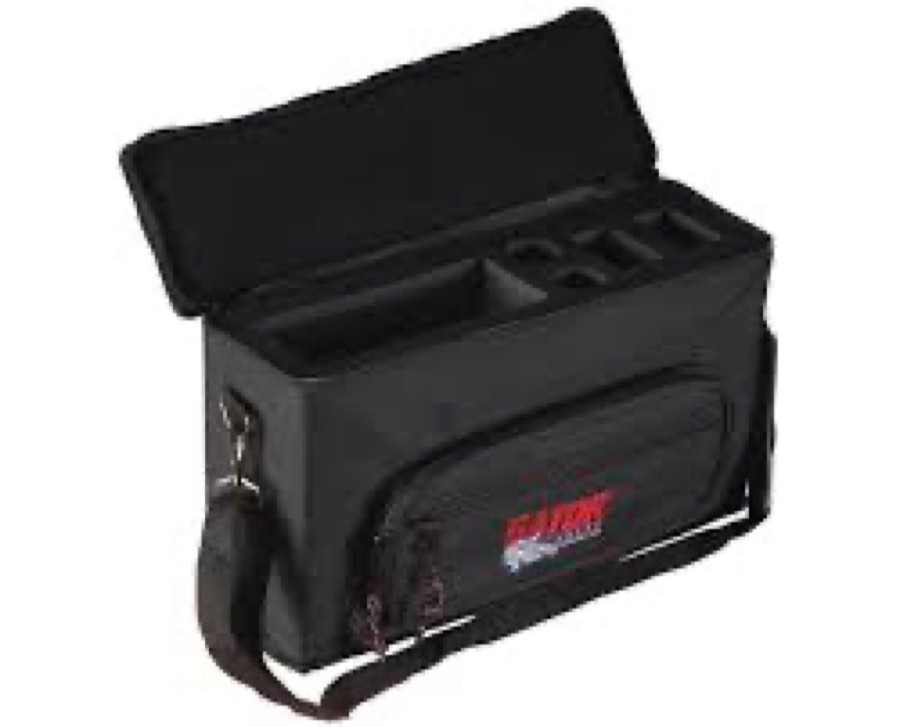 Gator GM-2W - Нейлоновый кейс для двух радиосистем, вес 1,2 кг