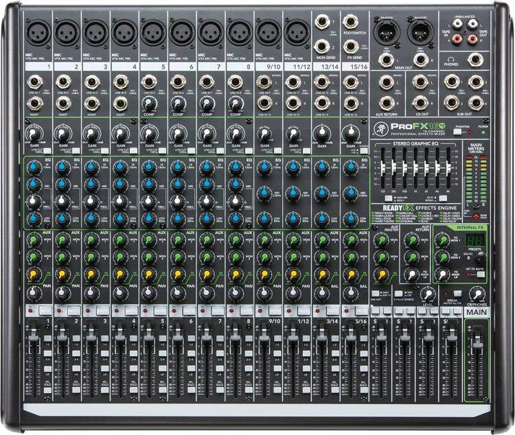 MACKIE ProFX16v2 Микшерный аналоговый пульт