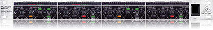 BEHRINGER MDX4600 - 4-канальный экспандер/гейт/компрессор/пиковый лимитер,НЧ-фильтр