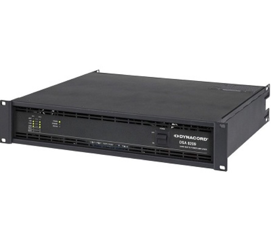 DYNACORD DSA 8209 ДВУХКАНАЛЬНЫЙ УСИЛИТЕЛЬ МОЩНОСТИ ДЛЯ ИНСТАЛЛЯЦИЙ