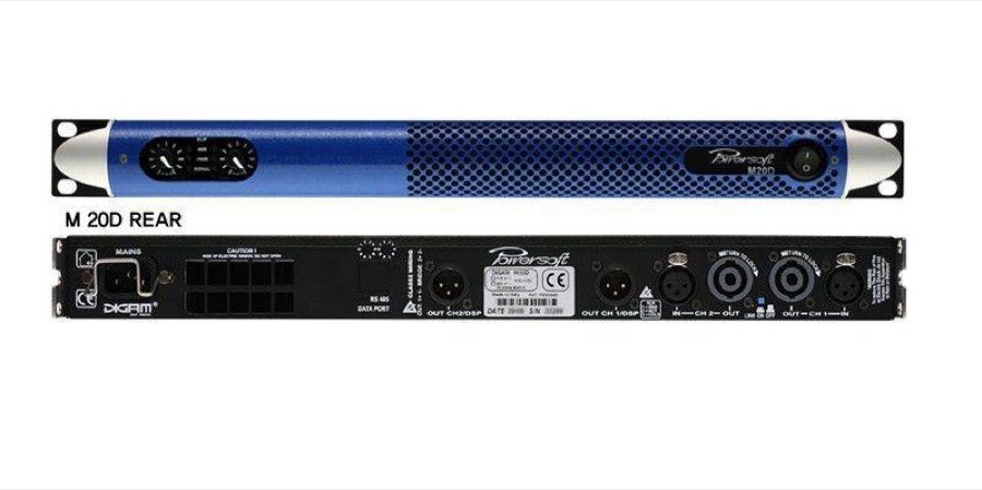 POWERSOFT M20D усилитель мощности, 2 канала