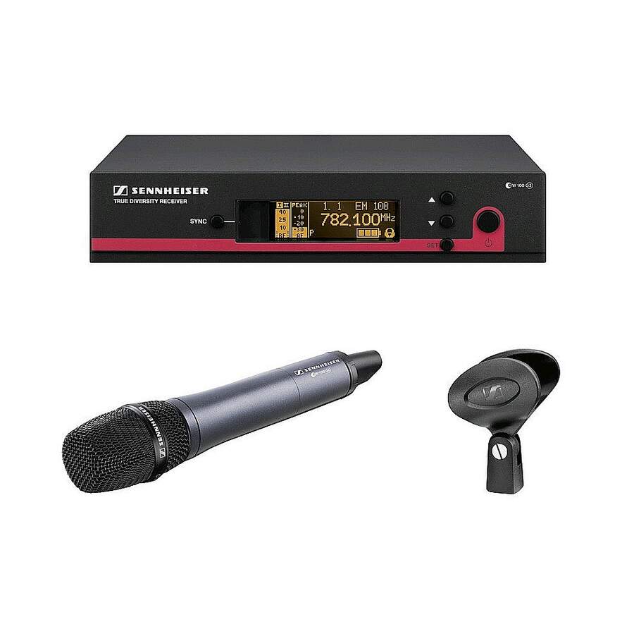 Sennheiser EW 100-935 G3-A-X - радиосистема с ручным вокальным микрофоном,(516-558 МГц)