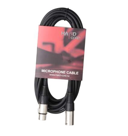 HardCord MCX-50 микрофонный кабель XLR-XLR 5m