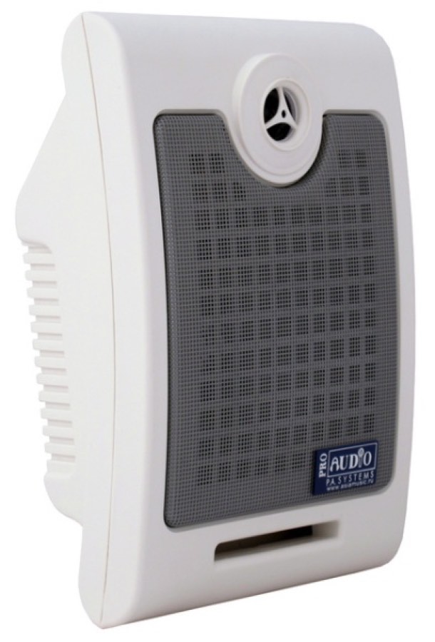 PROAUDIO SWS-08H Настенный громкоговоритель, 3/6/10 Вт, 80-18000 Гц, чувствительность 92 дБ, 2-полос