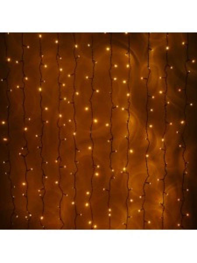 Flesineon LED-XP-5725-6M-230V-S Led дожди Жёлтые/золотой провод
