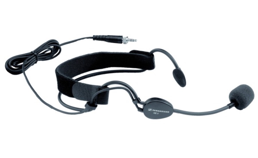 Sennheiser ME 3- микрофон с оголовьем для передатчиков Evolution , суперкардиоид