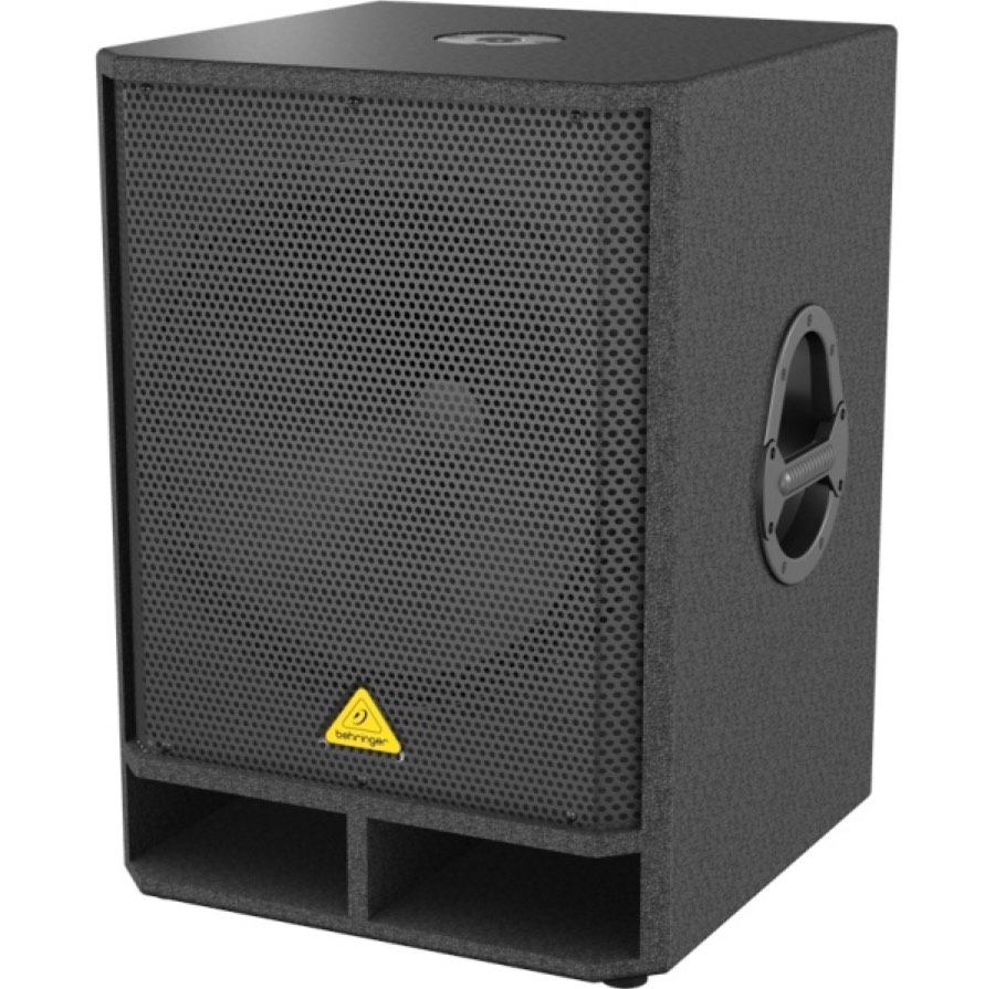 BEHRINGER VQ1800D - активный сабвуфер, 500 Вт,стерео-кроссовер, динамик 18"