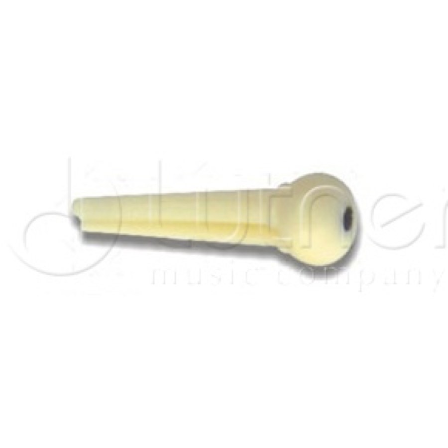 A021IVY/2PVC Фиксатор струн цвета слоновой кости с черной точкой 2мм. PVC. (минимальная упаковка 10ш