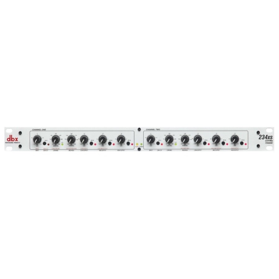 dbx 234XS кроссовер  ( 3 полосы стерео, 4 полосы моно, разъемы XLR)