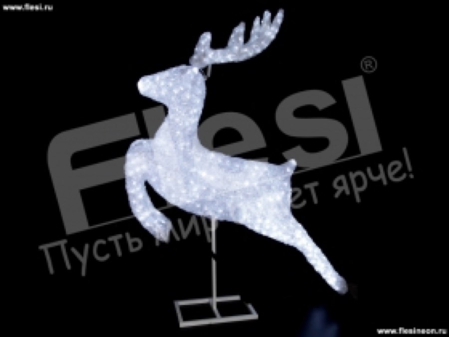  IMD-BJDEER-01 H144 Олень 3D 712led,144x129x77, 24