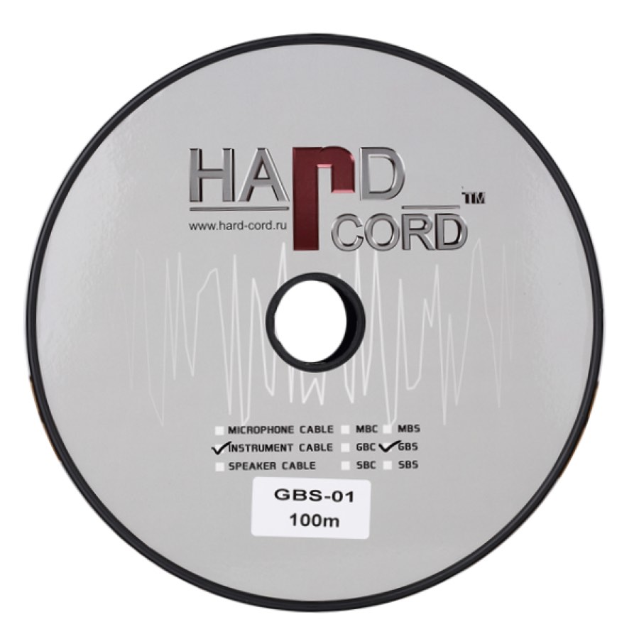 HardCord GBS-01 инструментальный кабель, 100м