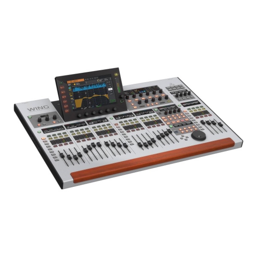 BEHRINGER WING - цифровой микшерный пульт, 48вх./28 шин, 24 фейдера, 10" сенсорный экран
