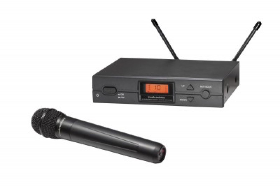AUDIO-TECHNICA ATW-2120a радиосистема с ручным передатчиком, 10 каналов, капсюль PRO41