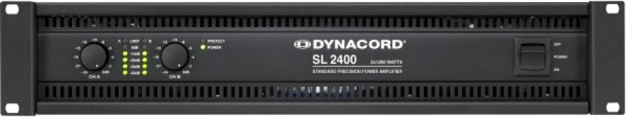 Dynacord SL 2400 усилитель мощности 2х 1200W/4Ом