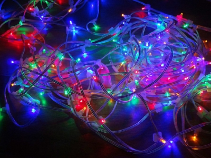 Flesineon LED-LP-15CM-100M-12V-RGB Клип Лайт (100М) без транс. RGB