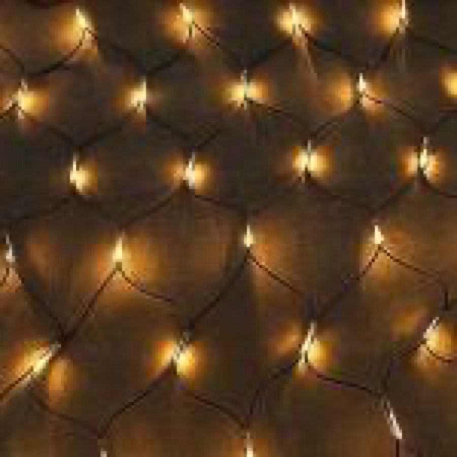 Flesineon LED-XG-540-2*4M-230V Светодиодная Сеть Желтая/чёрный провод 2x4м