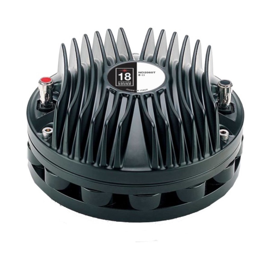 EIGHTEEN SOUND ND2060T/8 - драйвер, неодим, 8 Ом, 100 Вт AES, 110 dB, 500...20000 Гц, выход 2"