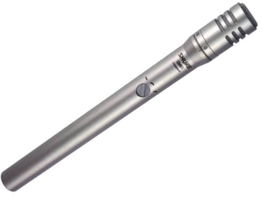 SHURE SM81 конденсаторный кардиоидный вокально-инструментальный микрофон без кабеля