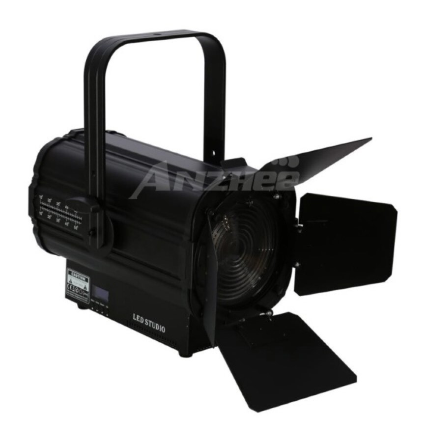 Anzhee PRO Fresnel 200 ZOOM Белый светодиод / 200 Вт / ручной зум / 3200К или 6500К (на выбор) / 15°