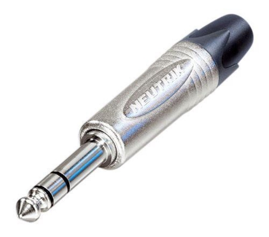 Neutrik NP3X - разъем Jack 6.3мм TRS (стерео) штекер, толщина 14.5мм
